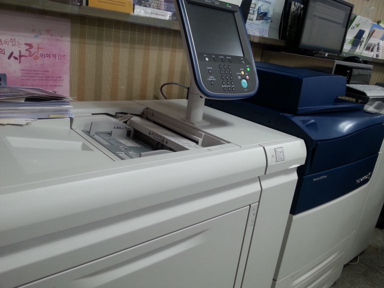 xerox-MATE80Press 고품질 고속 칼라 인쇄기 도입