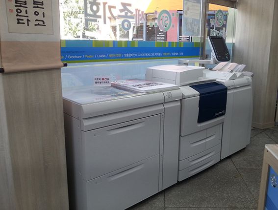 분당 125매의 디지탈 고속 인쇄기